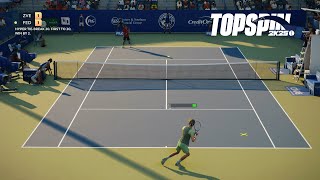 Top Spin 2K25  Alexander Zverev Vs Roger Federer I HYPER TIE BREAK I Cincinnati Open PS5 [upl. by Bronny]