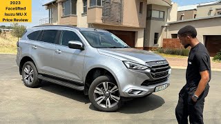 2023 Isuzu MUX Onyx Price Review  Cost Of Ownership  Practicality  Features  Facelift  4x4 [upl. by Neruat]