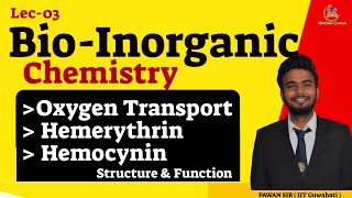 Structure amp Functions of Hemerythrin  Hemocyanin Oxygen Transport System in Bioinorganic Chemistry [upl. by Dnalyaw]