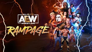 AEW Rampage Theme Song Instrumental TV Edit [upl. by Amsirahc230]