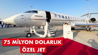 GLOBAL 7500 BOMBARDIER  JET KABİN İNCELEMESİ [upl. by Chrysler625]