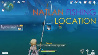 Natlan Fishing Spot and Fishing Association Genshin Impact [upl. by Ravel]