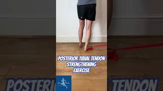 Posterior Tibial Tendon Strengthening Exercise in Standing [upl. by Wilhelmine861]