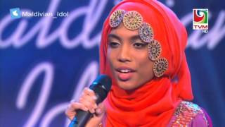 Maldivian Idol Piano Round  Oagaavey Heevaathi  Fathmath Nabath [upl. by Linzer]