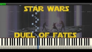 Duel Of Fates  Star Wars  Piano Edition [upl. by Alboran]