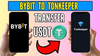 How To Transfer USDT From Bybit To Tonkeeper – StepbyStep Guide [upl. by Halilak]