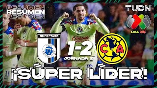 Querétaro 12 América  HIGHLIGHTS  Querétaro 12 América  AP2023J8  Liga Mx  TUDN [upl. by Inele]