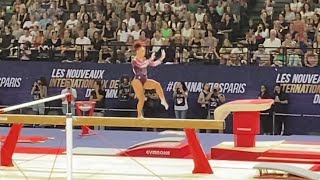 Coline Devillard FRA  Beam  Poutre  Qualifications  Paris World Cup 2023 [upl. by Dyrrej]