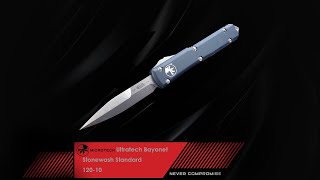 MICROTECH Ultratech Bayonet Stonewash Standard 12010 [upl. by Yemerej]