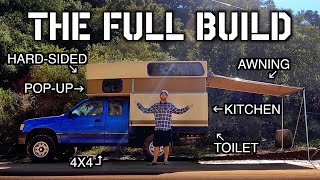 Homemade Overland Truck Camper Build  Start to Finish  Full DIY Construction [upl. by Yvi475]