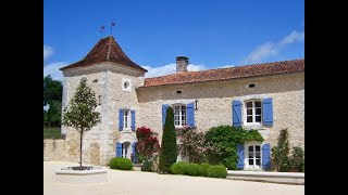 17th C Chateau with 4 bed gite for sale Brantome Dordogne [upl. by Tima108]