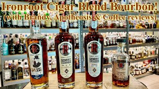 Ironroot Brandy Cigar Blend amp Andromeda Coffee Infused Bourbons [upl. by Nnainot]