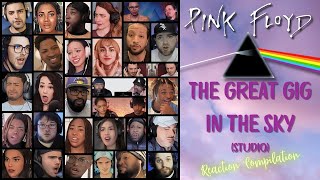 REACTION COMPILATION  Pink Floyd  The Great Gig in the Sky Studio Version  Reaction Mashup [upl. by Anjela157]