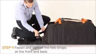 Stokke® PramPack™  Instructions for use learn to pack your stroller [upl. by Pansir479]