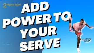 How To Serve With MORE POWER  Tennis Trophy Position amp Correct Loading Explained [upl. by Montgomery]