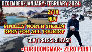 North Sikkim Tour 2024Gangtok To Zero PointGurudongmarSikkim Tour 2024North Sikkim Weather [upl. by Ilbert]