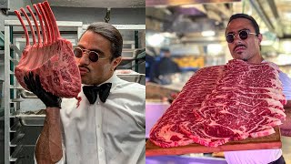 Salt Bae Amazing Meat Cutting Skills [upl. by Hulburt818]