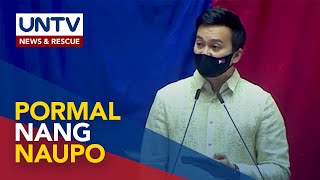 Velasco pormal nang naupo bilang House Speaker Cayetano nagsumite ng irrevocable resignation [upl. by Balcer]