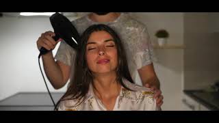 TAKE AWAY THE STRESS  Hair Dryer sound NO MIDDLE ADS asmr relaxing [upl. by Brunhild719]