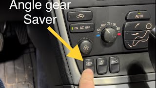 How to disable traction control DSTC on a Volvo s60R [upl. by Kantos]