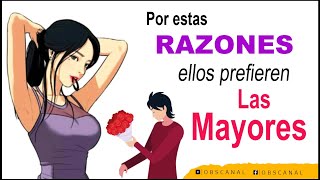 6 Razones para que Un Hombre Joven le Gusta las Mujeres Mayores 🔥 [upl. by Karney]