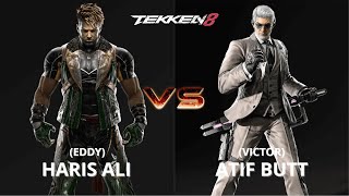 🕹️ Atiff Butts Victor is ELITE level 🕹️ Haris Ali Eddy vs Atif Butt Victor  Tekken 8 [upl. by Sivatco]