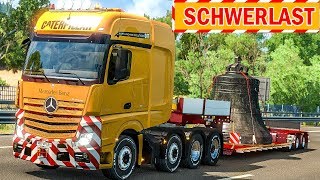 Spezialtransport Schwere KIRCHENGLOCKE für Florenz  ETS 2 Special Transport DLC deutsch 12 [upl. by Olimreh]