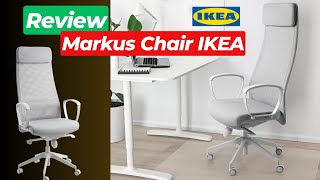 IKEA Markus chair Review  IKEA MARKUS Office Chair [upl. by Nomelif888]