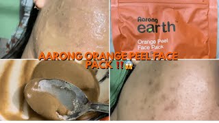 Aarong orange peel face pack review Hold a minute Acne prone skin Skin care [upl. by Kyriako]