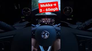 Vauxhall Mokkae 0  60mph Test 🔋🚀 [upl. by Davide]