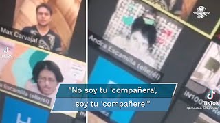 Joven explota al ser llamada “compañera” en lugar de “compañere” [upl. by Danais]