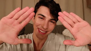 REIKI ASMR amp energy cleansing🔮 soft whispering kissing 5MINS TO SLEEP😴 [upl. by Ahsiam]