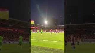 Brentford FC 🐝 vs 🐺 Wolfsburg  Mathias Jensen Goal 🥅 ⚽️ 🎯 [upl. by Otipaga]