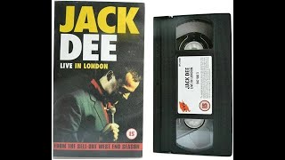 Original VHS Opening and Closing to Jack Dee Live In London UK VHS Tape [upl. by Stine]