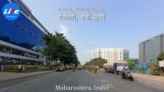 Driving in Airoli  Navi Mumbai 4K HDR [upl. by Dranreb]