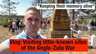 Vlog Exploring the Zulu war sites of Luneburg Cemetery Intombe Drift and Conference Hill [upl. by Maribel757]