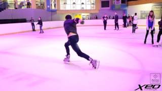 Entraînement de patinage  Freestyle Ice Skating Training [upl. by Assereht250]