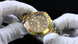 Rolex Oyster Perpetual GMT Master II 16713 Luxury Watch Review [upl. by Kalikow]