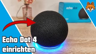 Amazon Echo Dot 4 einrichten  schnelle Anleitung 📲 [upl. by Kreg]