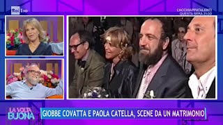 Giobbe Covatta e Paola Catella scene da un matrimonio  La Volta Buona 17052024 [upl. by Ahtenak]