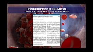 Thromboseprophylaxe in der Intensivtherapie [upl. by Rosinski]