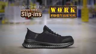 Skechers Work Safety Toe Hands Free Slipins® Commercial [upl. by Jennings41]