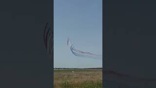 SPECTACULAR BRITISH RED ARROWS PRACTICE FOR AIRSHOW LONDON shorts redarrows aviation airshow [upl. by Nerrad352]