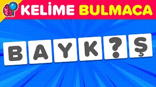 KELİME BULMACA OYUNU 💬  📚  Karışık Kelimelerin Doğrusunu Bulabilir misin  Bul Bakalım [upl. by Ikcin17]