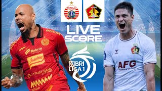 🔴LIVE SCORE  PERSIJA JAKARTA VS PERSIK KEDIRI  LIGA 1 INDONESIA [upl. by Areval838]