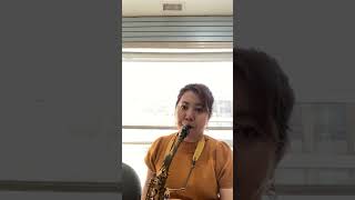 Kawano nagare no yo ni on saxophoneHibari misora 川の流れのように サックスカバー 美空ひばり [upl. by Ivetts70]