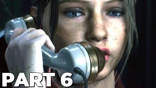 RESIDENT EVIL 2 REMAKE Walkthrough Gameplay Part 6  THE CALL RE2 CLAIRE [upl. by Ellehc]