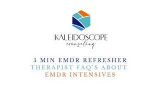 Therapist FAQs about EMDR Intensives [upl. by Melesa]