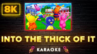 The Backyardigans  Into The Thick Of It  8K Video Karaoke Version [upl. by Seebeck]