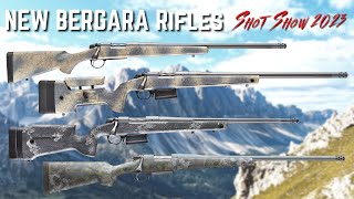 NEW Bergara Rifles  SHOT Show 2023 [upl. by Ecinehs]